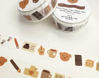 Bear's Happy Place Washi Tape