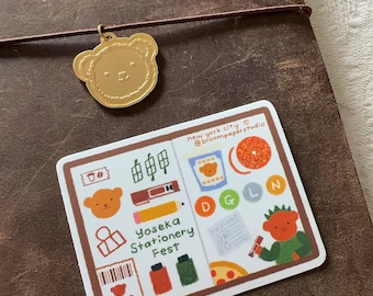 Stationery Fest Planner Spread Die Cut Sticker