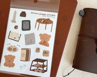 Cafe Journaling Planner Stickers