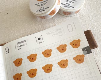 Teddy Washi Tape