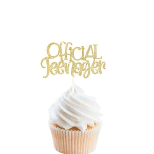 Official Teenager Cupcake Topper, 13 Birthday Cake, Official Teen, Finally Thirteen, Teenager Party, Teen Party Decorations!