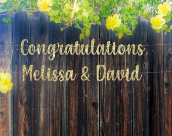 Graduation Banner, Congratulations, Engagement Banner, 2026 Graduation, Wedding Banner, Congratulations, Personalized Graduation Banner!