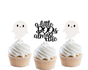 a little boo is almost due, little boo cupcake, little boo baby, little boo birthday, ghost baby, little boo is almost due, Halloween baby