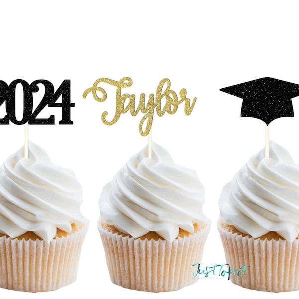 Graduation Cupcake Etsy