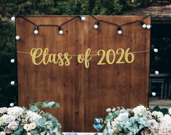 Graduation Banner, Class of 2026 Banner, Graduate 2026, Banner, Class of 2026, Congratulations, Grad Banner, Graduation decorations.
