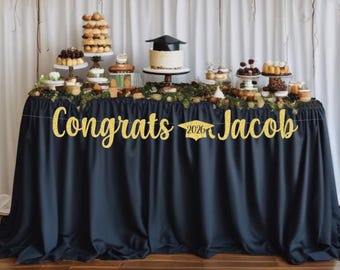 Custom congrats graduation banner, Graduation Garland, Graduation 2026, Graduate Gift, Personalized Name Grad Banner, Class of 2026 sign