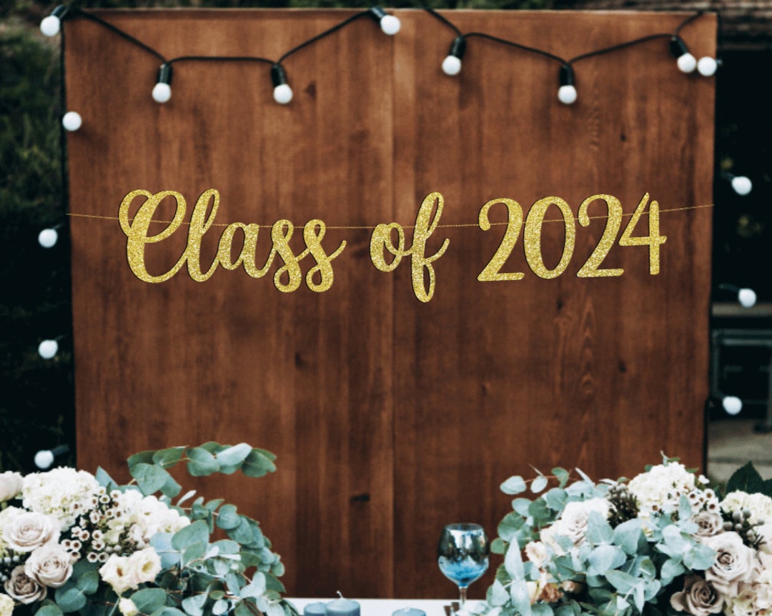 Graduation Banner, 2024 Graduation, Graduation Decorations, Class of 2024,  Class of 2024 Banner, You're off to Great Places Banner, 2024 -  Israel