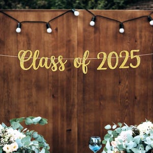 Graduation Banner, Class of 2025 Banner, Graduate 2025, Banner, Class of 2025, Congratulations, Grad Banner, Graduation decorations.
