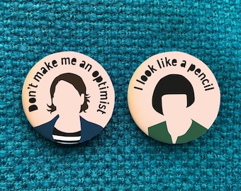 Fleabag Button Badges, TV Show Pin, Funny Gift