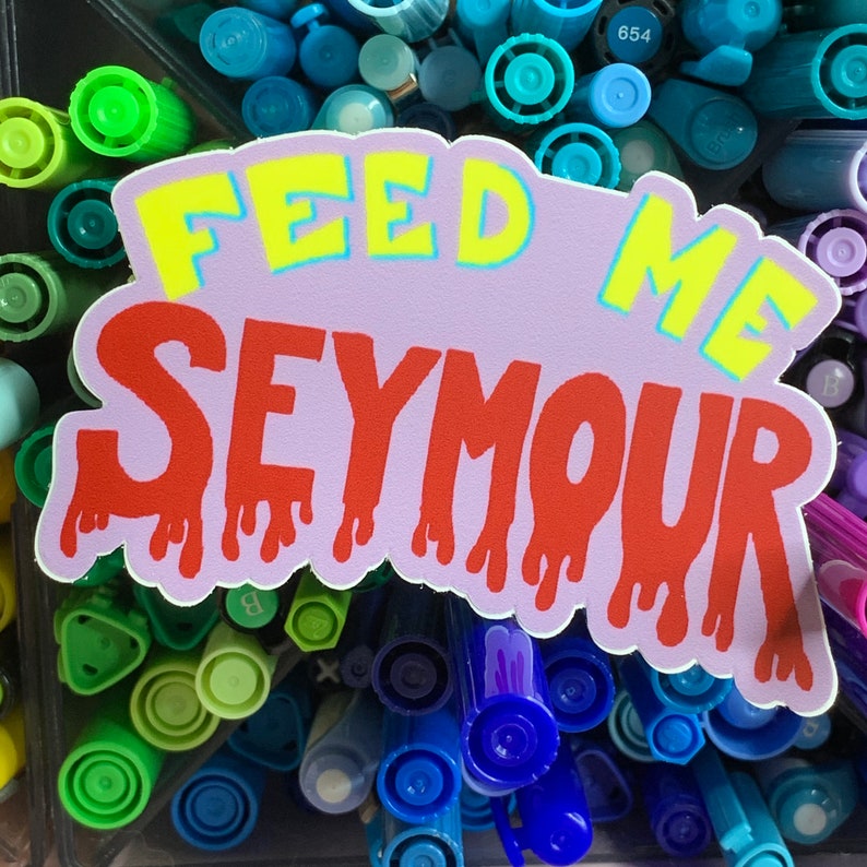 Feed Me Seymour Diabetic Sticker Pack Etsy
