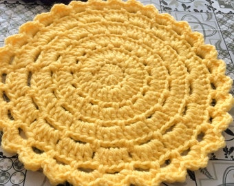Set of 2 Crochet Hot Pad Potholders