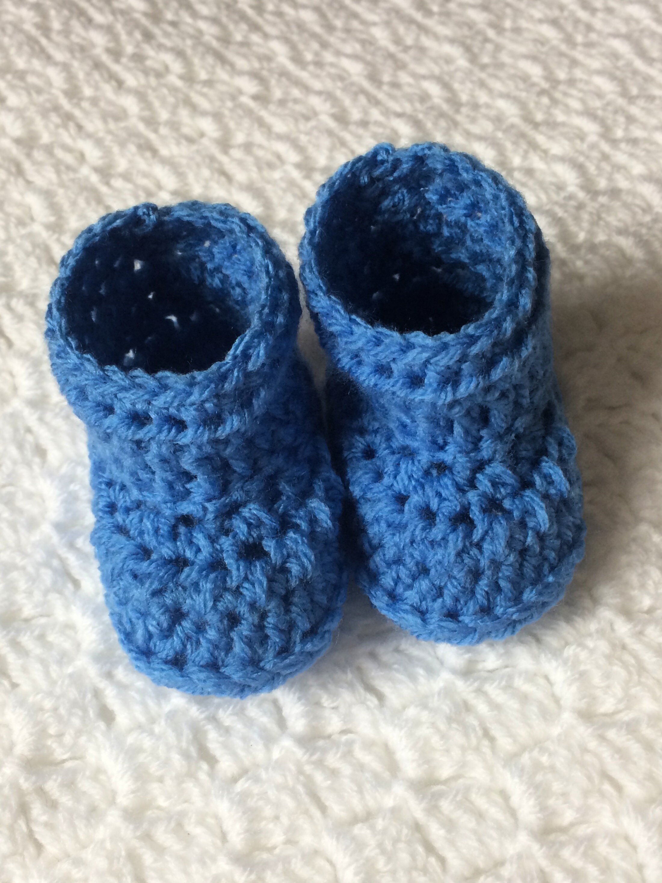 Unisex Baby Booties Crochet Booties Gender Neutral Newborn Etsy UK
