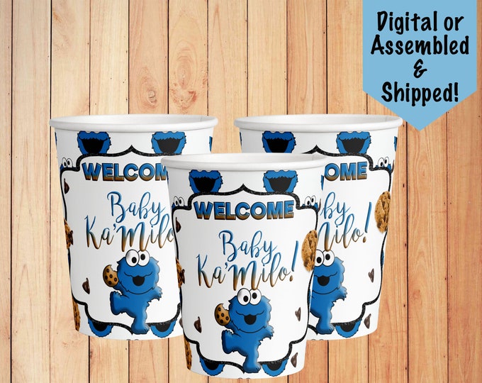 Cookie Monster Party Favor/cookie Monster Birthday/cookie Monster Baby ...