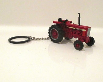 FORD TRACTOR FARM GARDEN LAWN MOWER KEYCHAIN KEY RING CHAIN FOB COLLECTIBLE PART