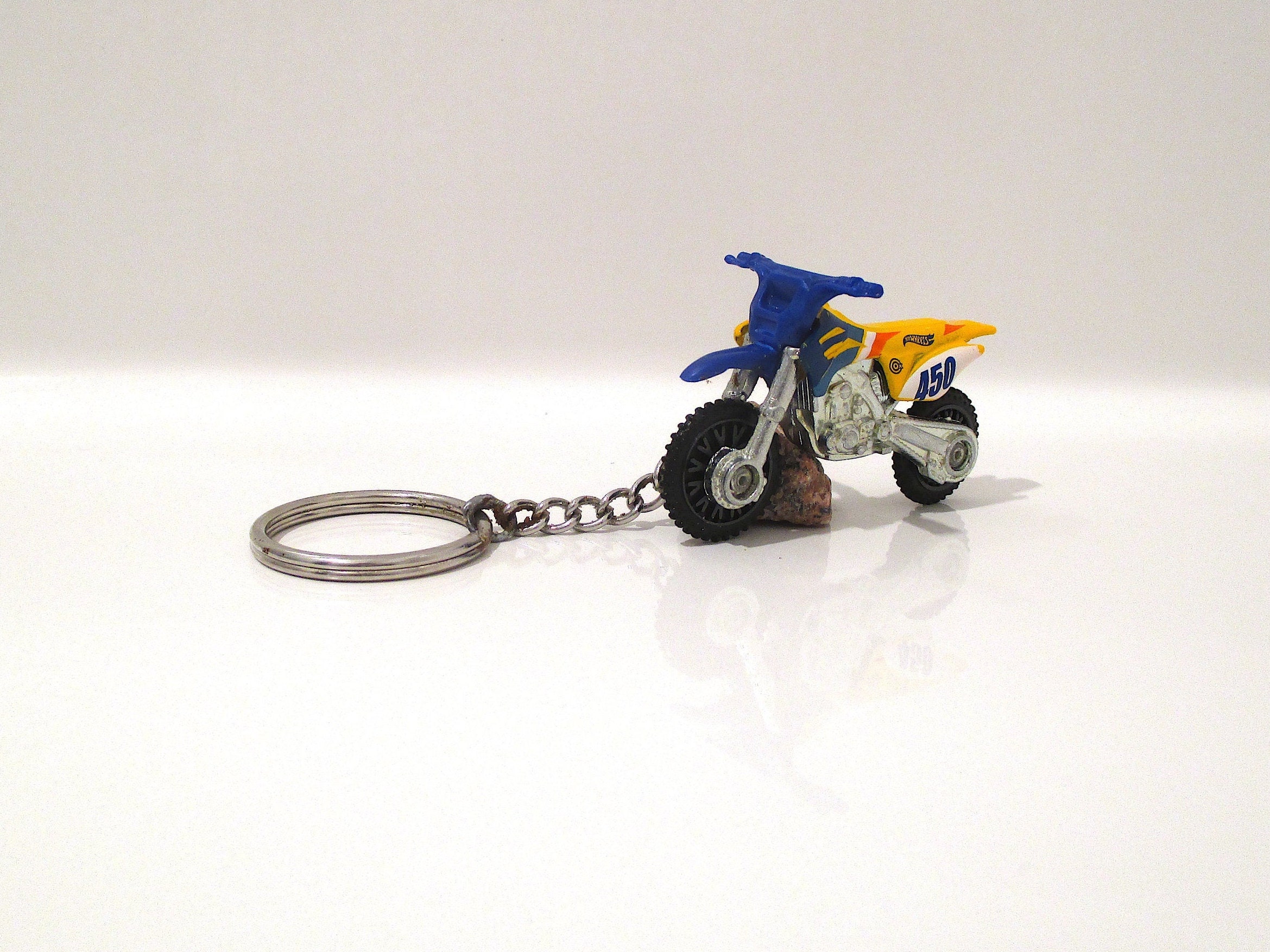 Motcycle Dirt Bike keychain Cute Car keychain Motocross Etsy
