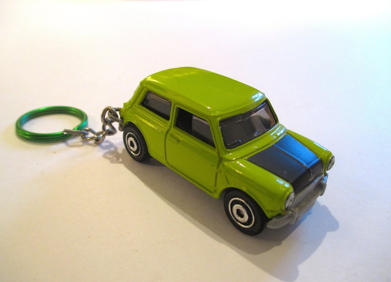 Mini Cooper Keychain Cute Keychain Car Keychain Morris Mini Etsy