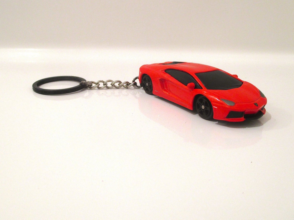 Aventador Keychain Italian Sports Car Car Etsy UK