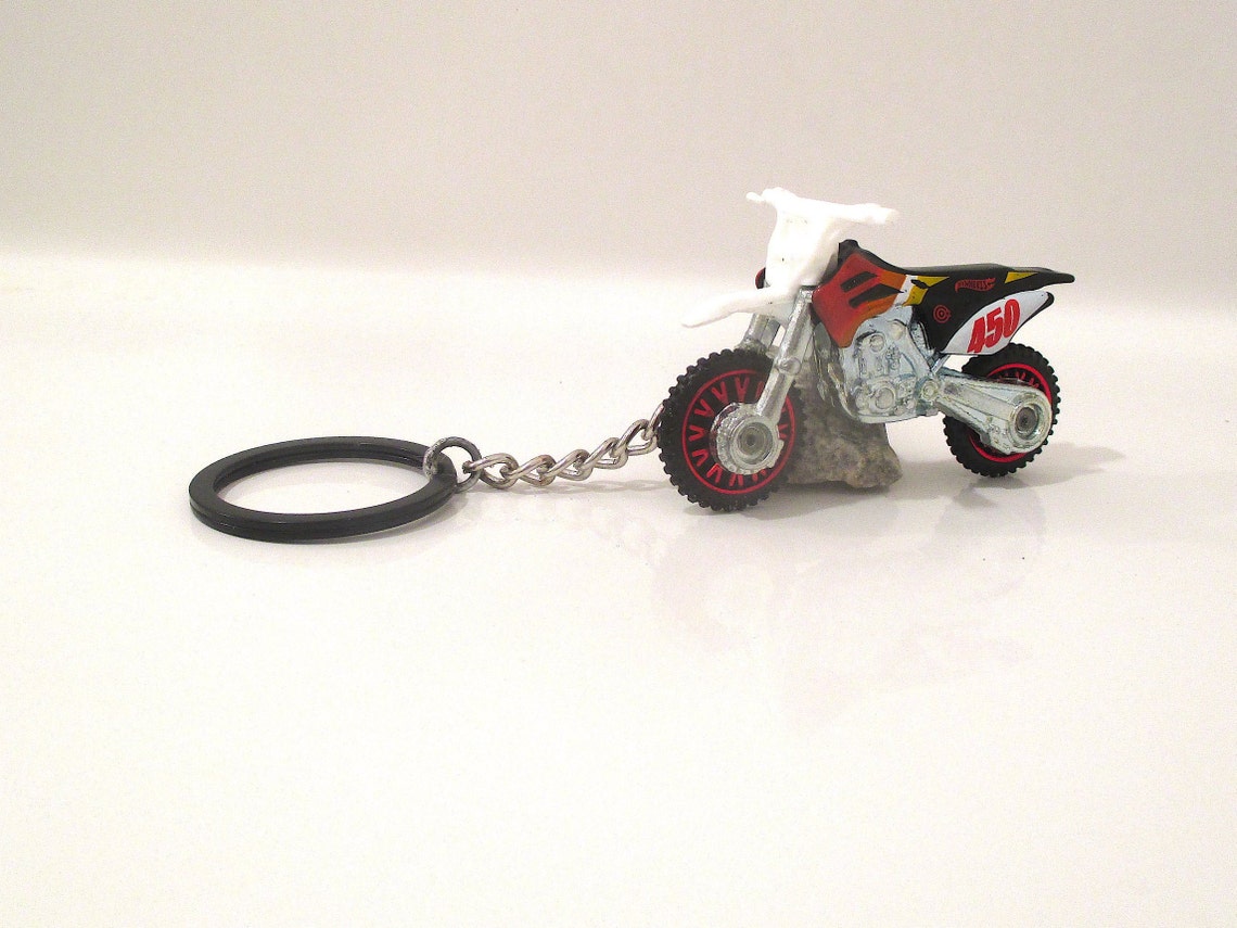 Motcycle Dirt Bike keychain Cute Car keychain Motocross Etsy