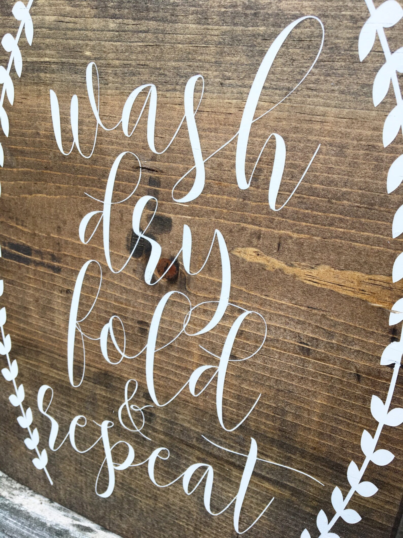 Laundry Room Signs Laundry Room Decor Wash Dry Fold and Etsy