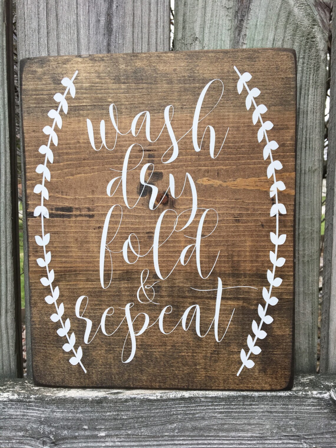 Laundry Room Signs Laundry Room Decor Wash Dry Fold and Etsy