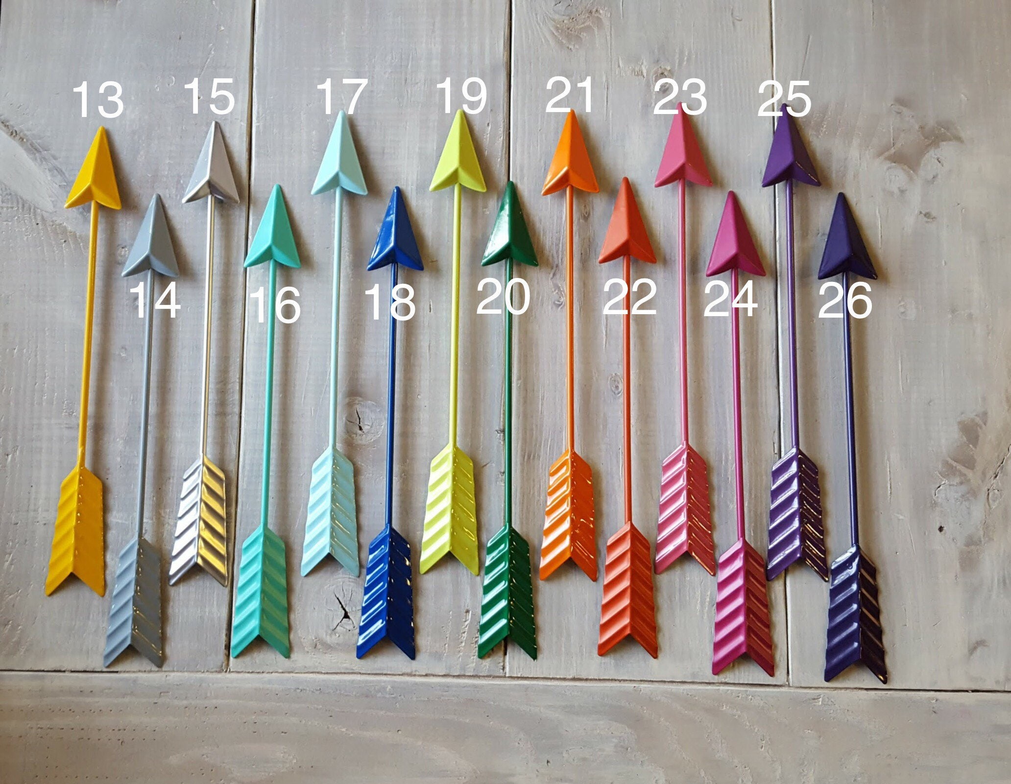 Metal Arrow Wall Decor Arrows Dorm Decor Nursery Decor Etsy