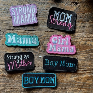 Mom inspired patches