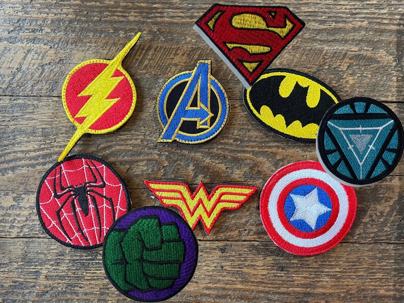 Superhero Patches 