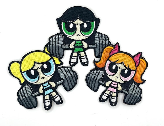 Cartoon Strong Girls | Girl Power | Embroidered Patch