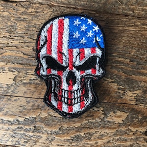 American Skull Patch