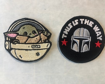 Mando inspired Patches