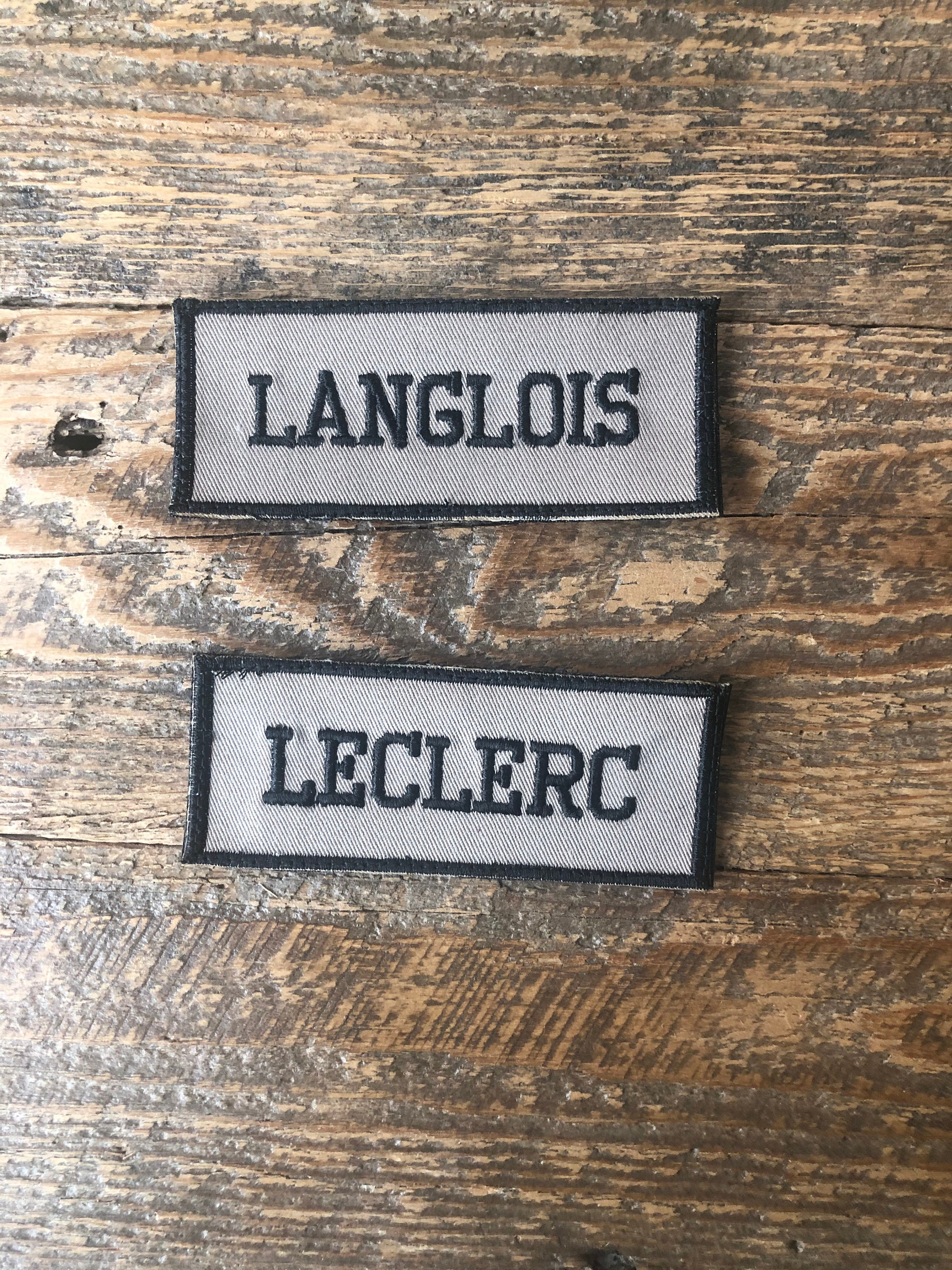 Custom Name Tape Patch With HOOK Etsy Norway