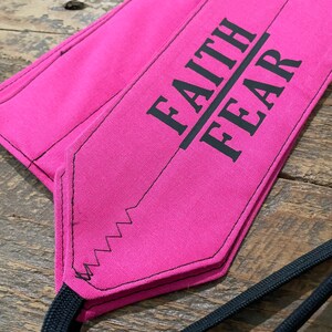 Faith over Fear Weightlifting Wrist Wraps -Free Shipping in US!