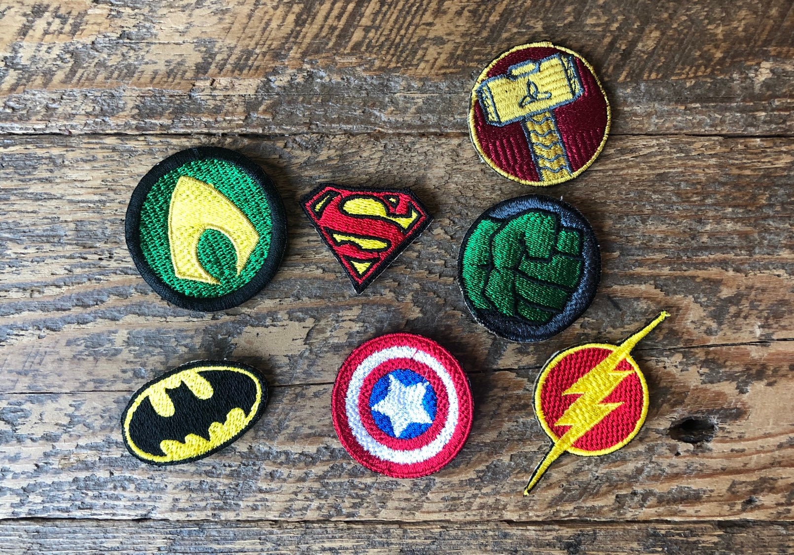 Superhero Patches Etsy