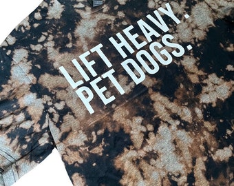 Lift Heavy Pet Dogs Triblend T shirt | Workout shirt | Comfy | Gym shirt | Dog lover | Weightlifting