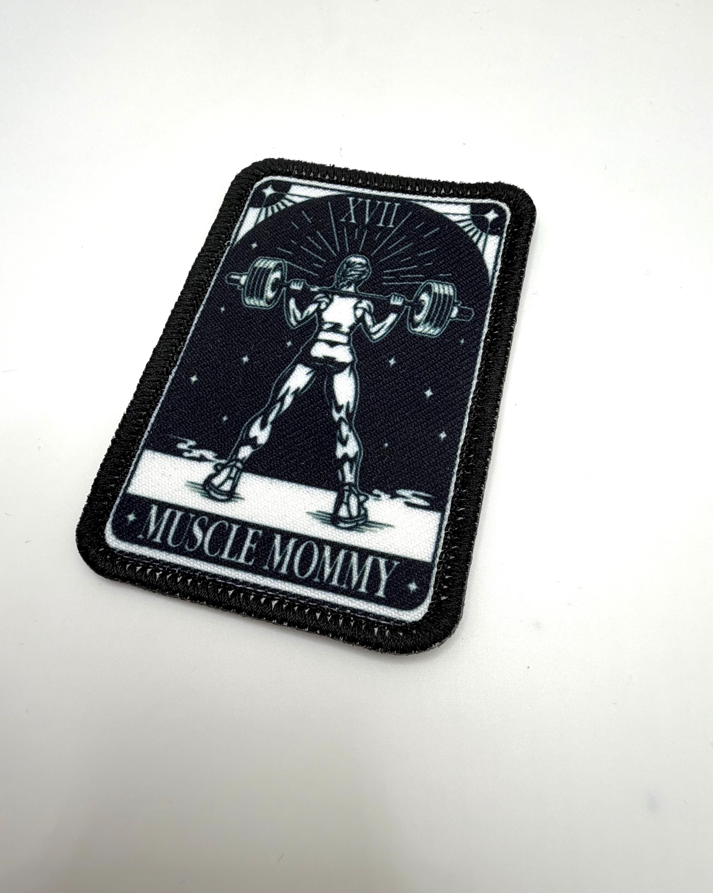 Muscle Mommy | Sublimation | Printed Patch | Sew on | Iron on | Hook ...