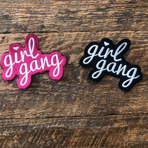 Girl gang patch