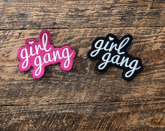 Girl gang patch