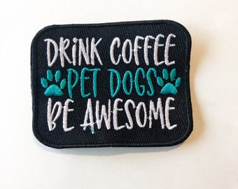 Coffee and dogs patch