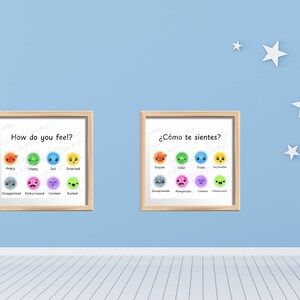 Bilingual Aura Emotions Wall Art