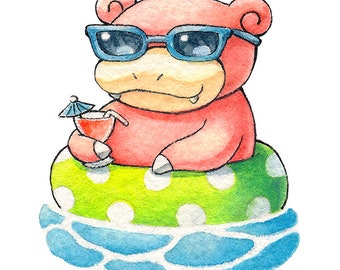 Tubin' Slowpoke