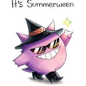 Summerween Gengar