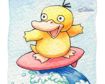 Surfin' Psyduck