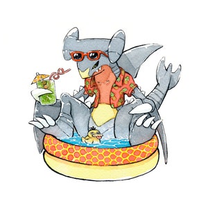 Summer Garchomp