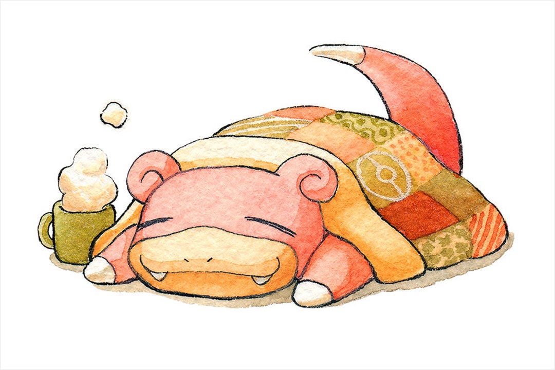 眠そうなヤドン - Etsy 日本