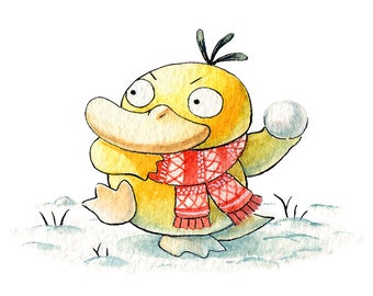 Snowball Psyduck
