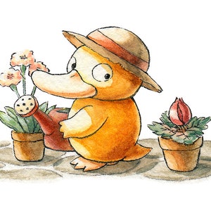 Psyduck de jardinería