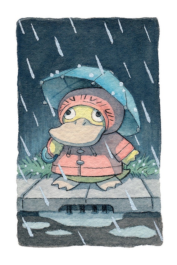 雨の日のコダック - Etsy 日本