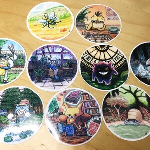 Gen 1 Vinyl Stickers