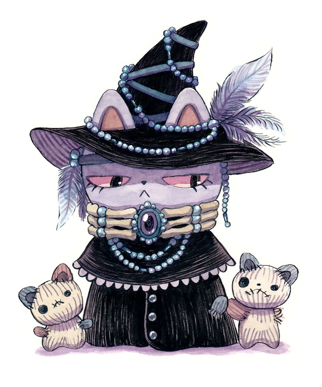 Voodoo Cat - Etsy