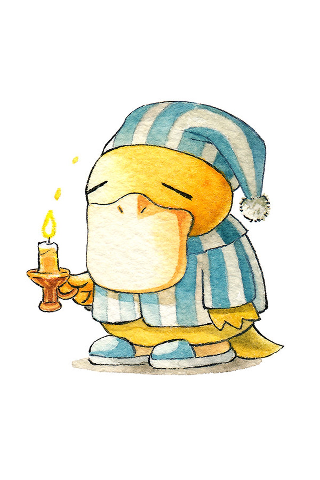 眠そうなコダック - Etsy 日本